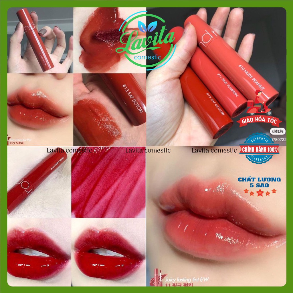 Son Bóng Romand / Son tint Romand Juicy Lasting Tint 2019