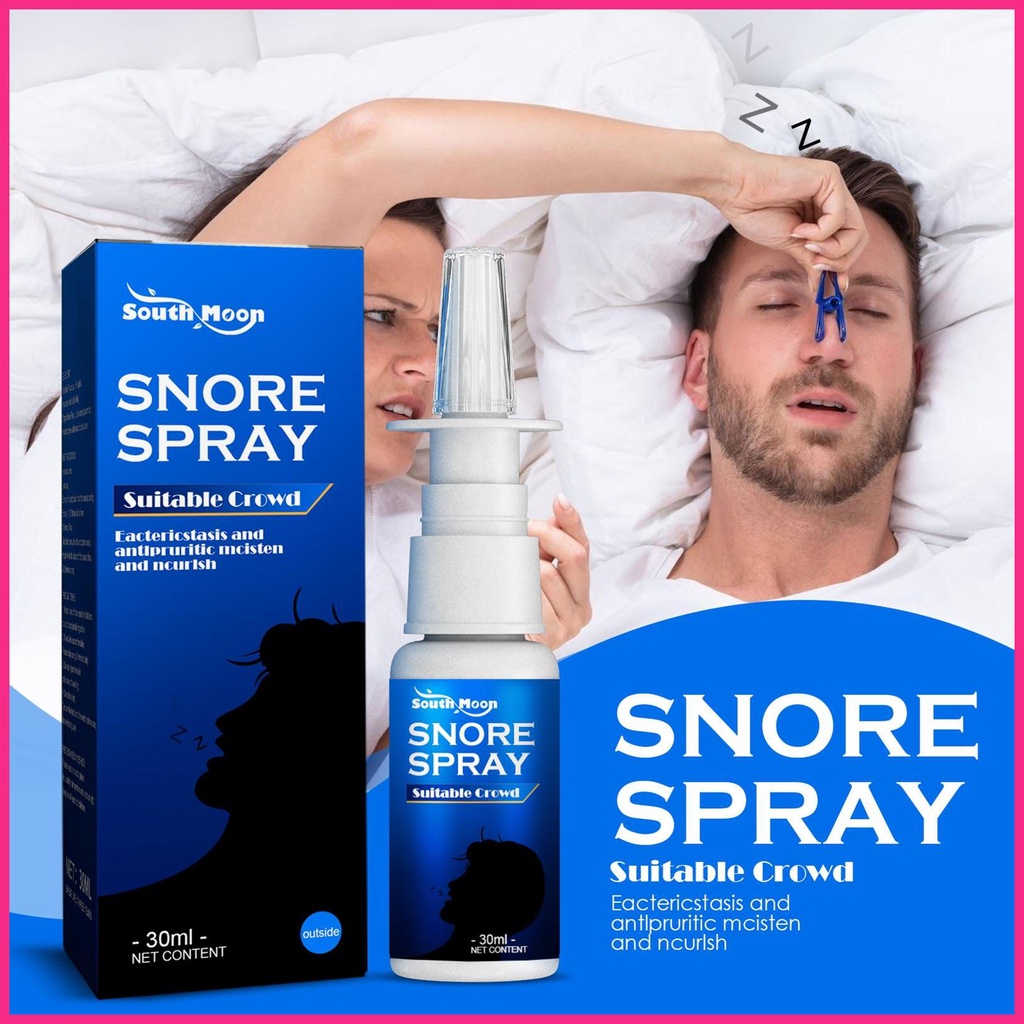 Bình Xịt Chống Ngáy Giúp Ngủ Ngon Thoải Mái Tiện Dụng