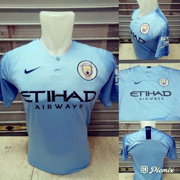 Áo Thun Jersey Manchester City 2018