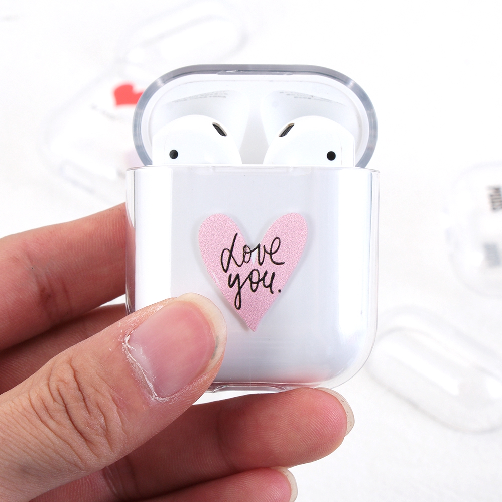 Vỏ đựng hộp sạc tai nghe phong cách hoạt hình cho Airpods 2 / 1