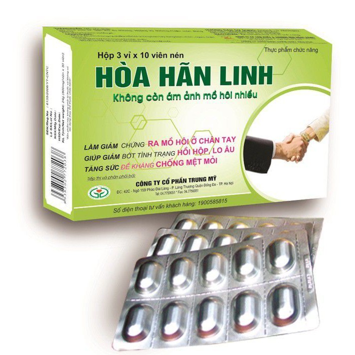 Thực phẩm bảo vệ sức khoẻ Hòa Hãn Linh