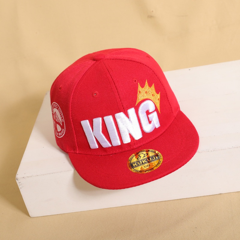 Mũ Lưỡi Trai Thêu Chữ KING Hàn Quốc Thời Trang Cho Bé