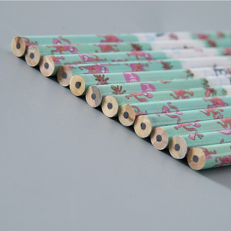 Set 12 Bút Chì Họa Tiết Hoạt Hình Đáng Yêu