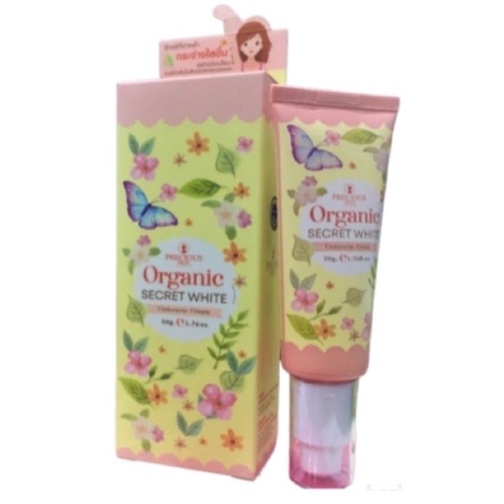 Kem Dưỡng Sáng Da Nách Precious Skin Organic Secret White Thái Lan 50g - Wincy Mart