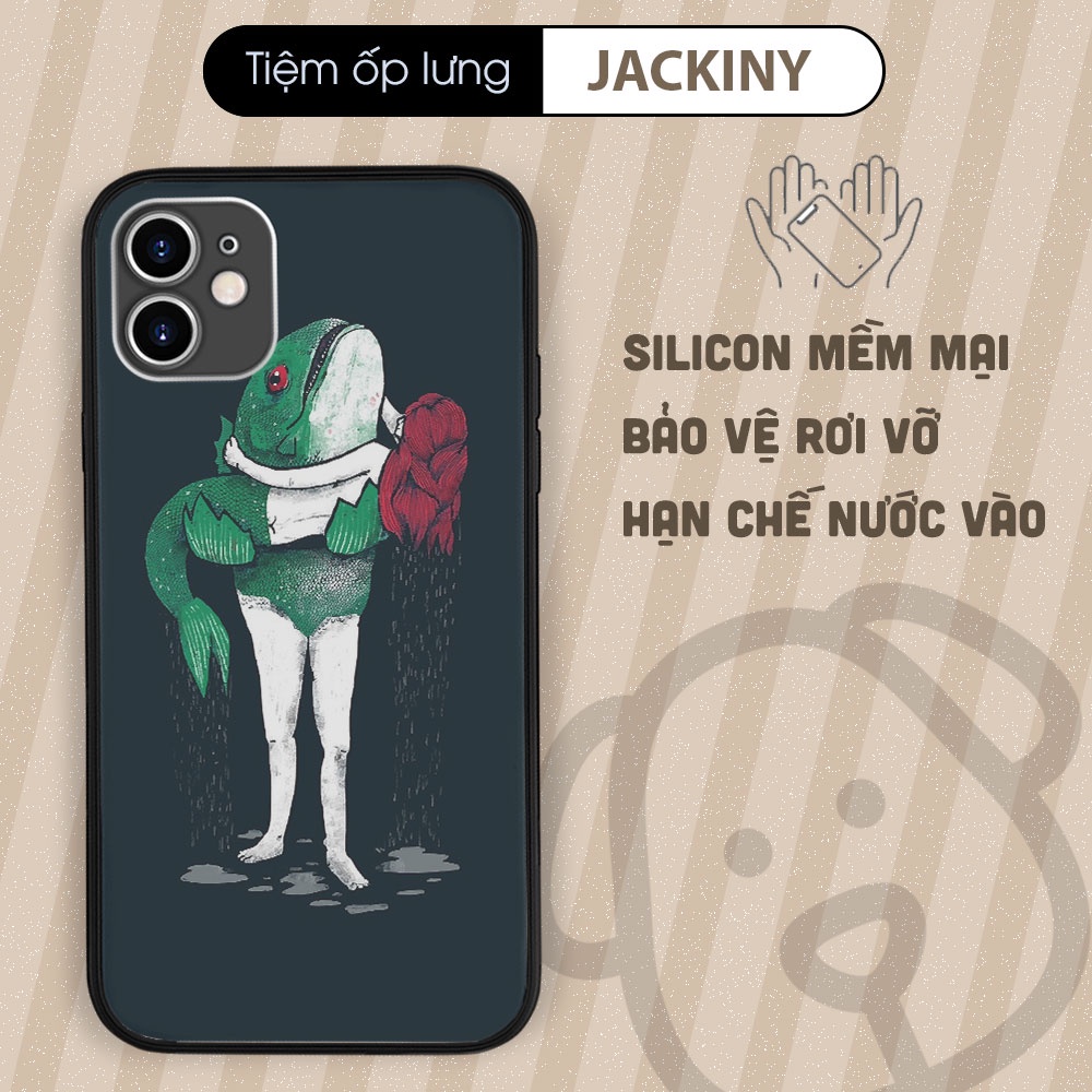 Ốp lưng cao cấp MERMAID 3 JACKINY Iphone 6/7/8/Plus/11/12/13/Pro/Max/X/XS-LAK0007746