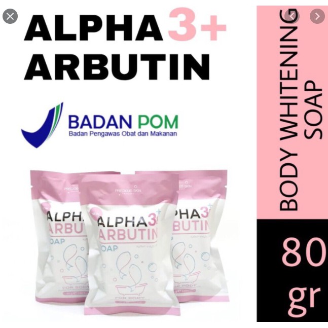 (hàng Mới Về) Xà Phòng Alpha Arbutin 3 Plus Chứa Collagen Làm Trắng Da