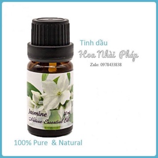 Tinh dầu hoa nhài Pháp, Jasmine 10ml- Nguyên chất