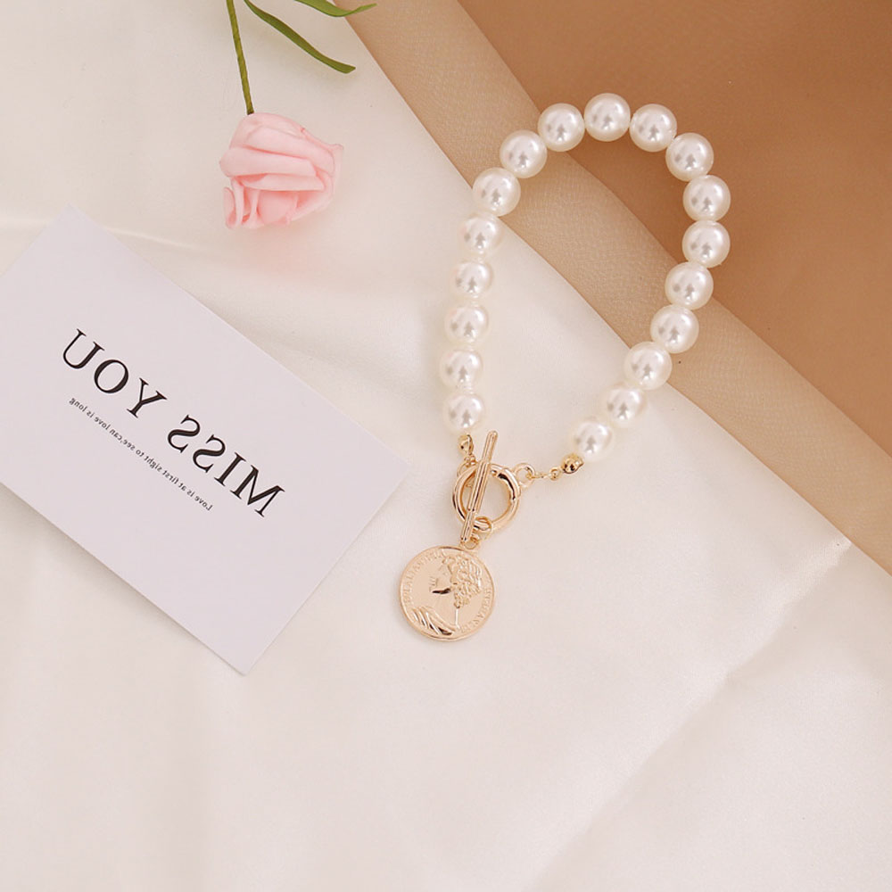 Dây Chuyền Mặt Hình Đồng Xu Khắc Chữ Thời Trang Cao Cấp