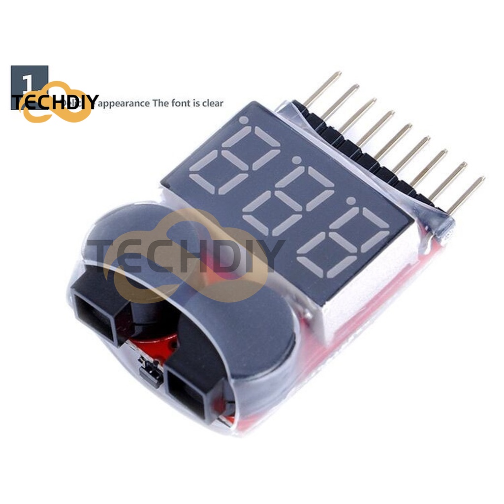 Chuông Báo Động Kỹ Thuật Số Chạy Bằng Pin Mới 2 Trong 1