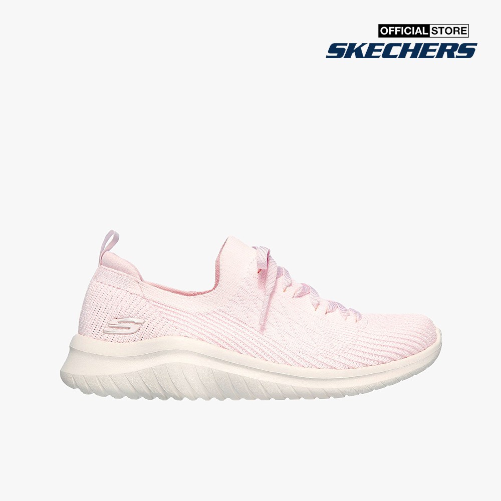 SKECHERS - Giày sneaker nữ phối dây Ultra Flex Flash Illusion 13356-PNK