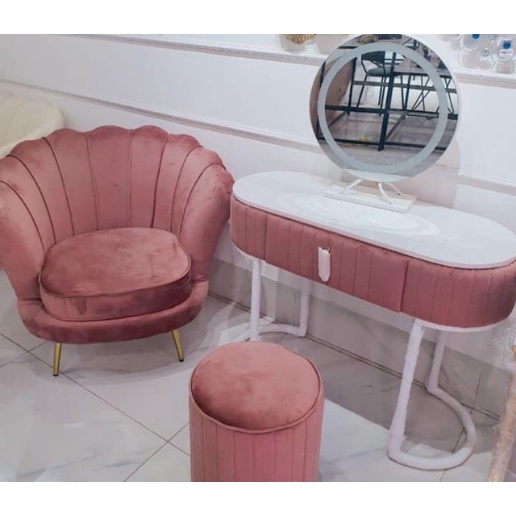 Bàn trang điểm công chúa kèm sofa đơn