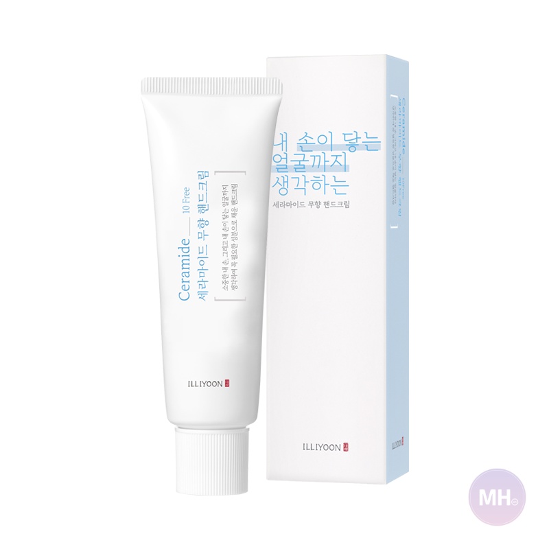 ILLIYOON Ceramide Unscented Hand Cream 50ml / Kem Dưỡng Da Tay Không Mùi