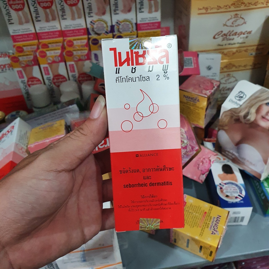 Dầu Gội Đầu Nizora 50ml Và 100ml  thái Lan