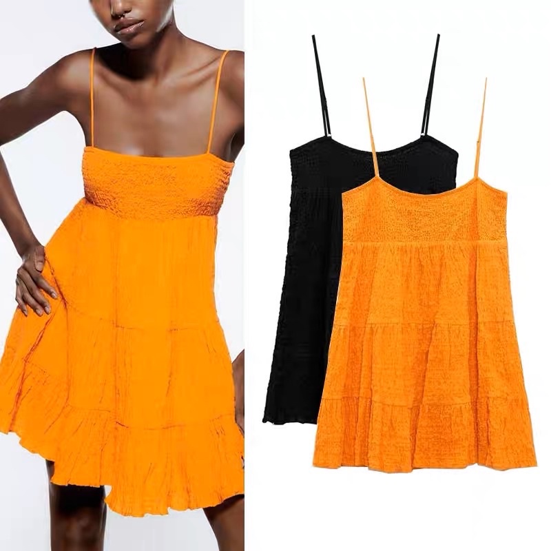 Made in Morocco - Đầm Zara Mỏng Mùa Hè Phong Cách Âu Mỹ Có 2 Màu DT87HDG48N10