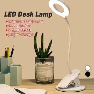Đèn Led Đọc Sách Kẹp Bàn 360 Độ Sạc Usb