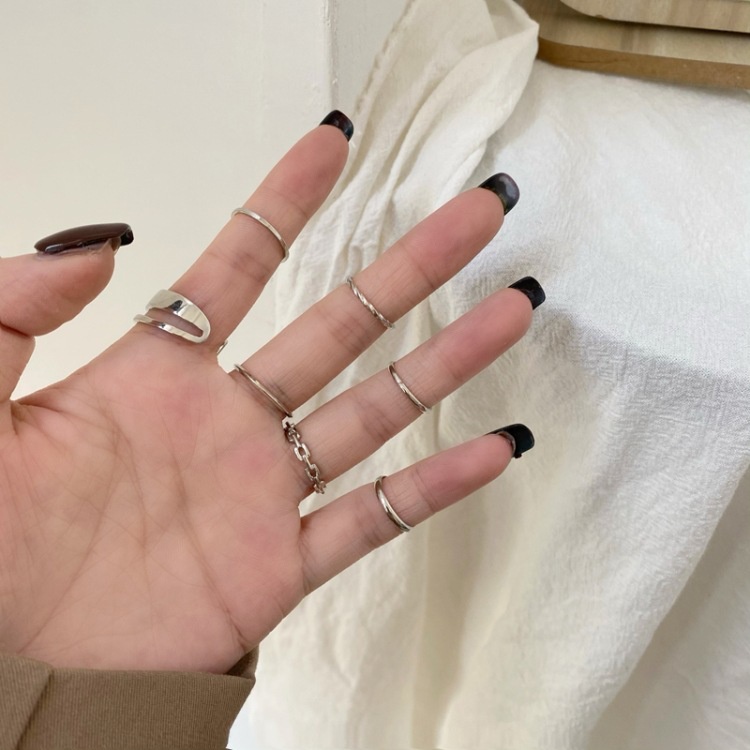 Set Nhẫn Đeo Tay Phong Cách Hàn Quốc Sang Trọng