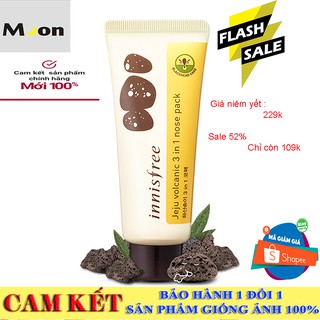 [XẢ KHO 3 NGÀY] Sữa rửa mặt tro núi lửa Innisfree Jeju Volcanic Pore Cleansing Foam 150ml-8806173560035