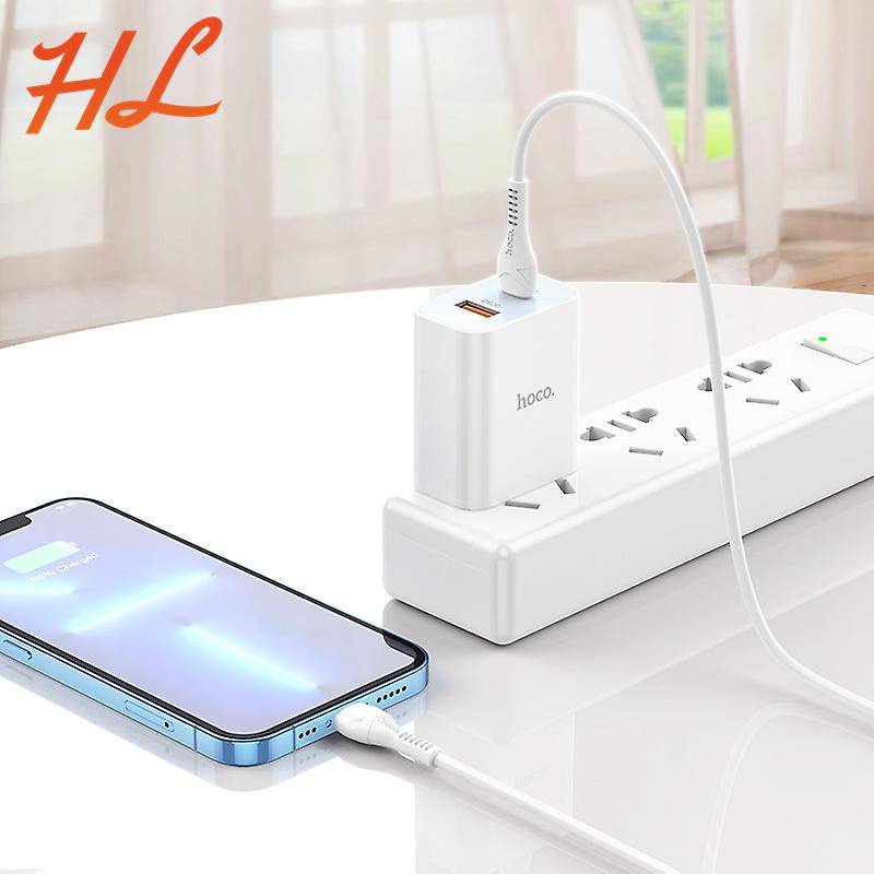Cốc Cạc Nhanh Hoco C97 PD20W, QC3.0  - Chính hãng BH 6 tháng - Hunglongpc