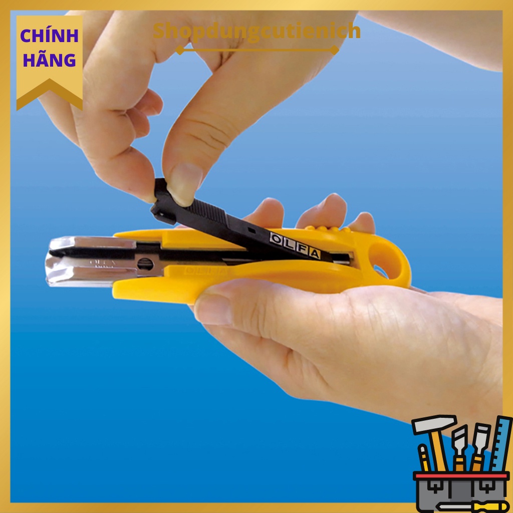 Dao Cắt Bìa cứng, Bao bì, Phim, Đồ trang trí, Bọc rút OLFA SK-4/24  Và Lưỡi Dao SKB-2/5B