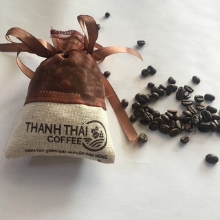 Túi thơm hạt Cà phê tự nhiên khử mùi ÔTÔ