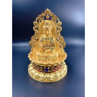 (Ưu Đãi Mua 1 Tặng 2 ) Tượng Phật Bà Quan Thế Âm Đế Tròn Mang Lại Bình An,Hạnh Phúc (tặng 1 vòng tay phong thuỷ)