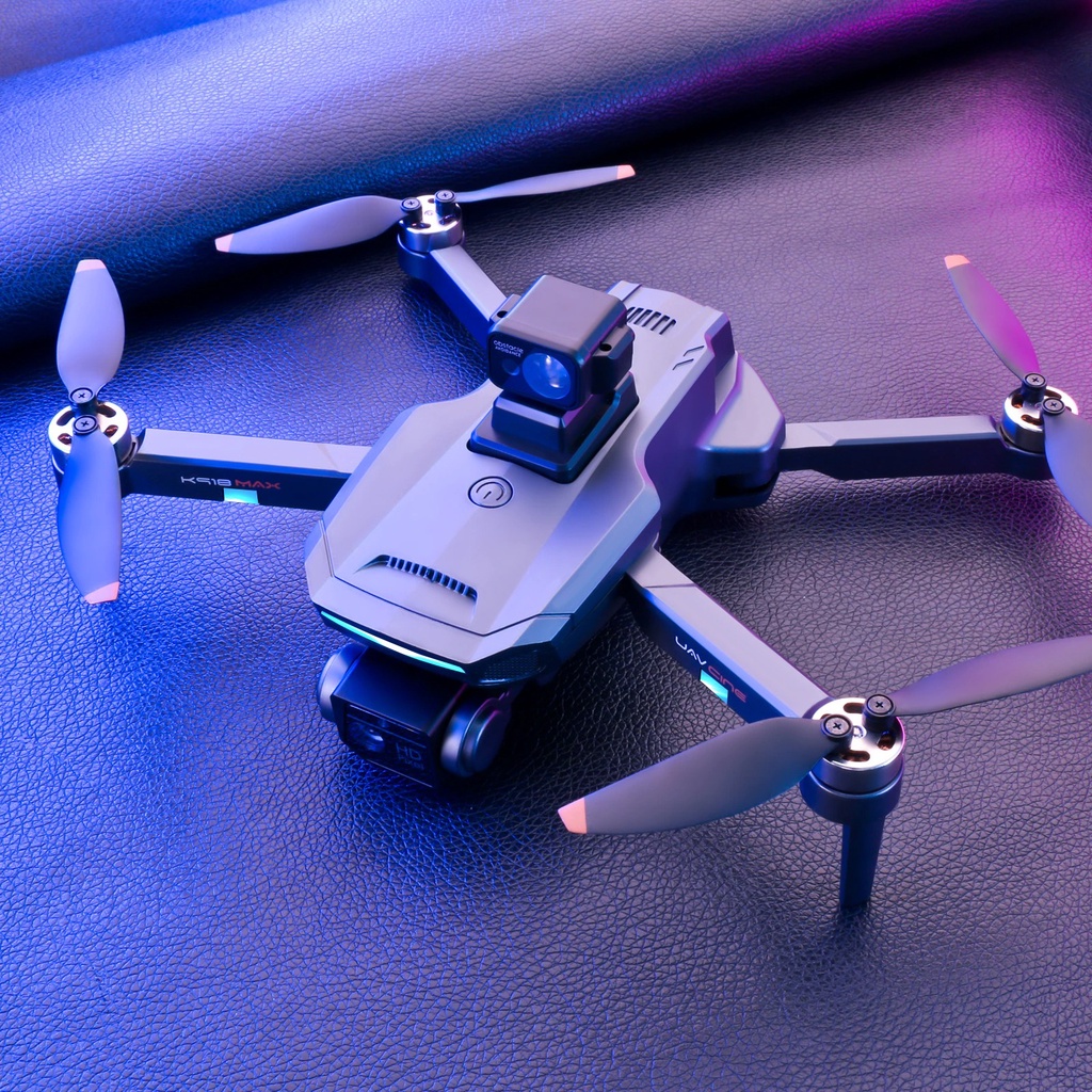 Flycam Giá Rẻ Điều Khiển Từ Xa 4 Cánh K918 Max, Drone Flycam 8K Mini, Fly Cam WiFi Pin Khỏe Bay Xa 2000M