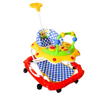 Xe Tập Đi Nhựa Chợ Lớn L4 Con Vịt ĐK (Không nhạc) - M1629A-XTĐ - Dành Cho Bé Từ 6 - 12 Tháng