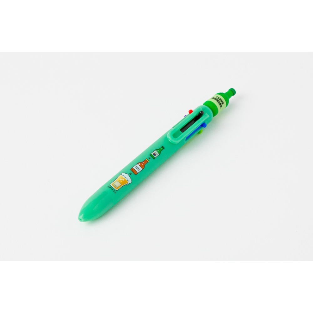 Bút Bi ARTBOX Hàn Quốc 6 Màu Mực I Love Somaek Thú Vị