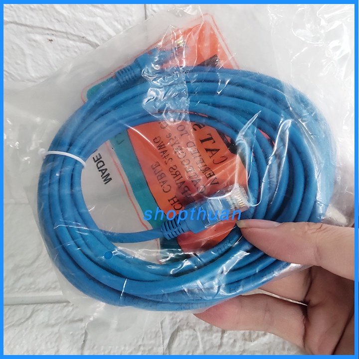 Cáp mạng LAN bấm sẵn 2 đầu RJ45 dài 3m - Cáp internet