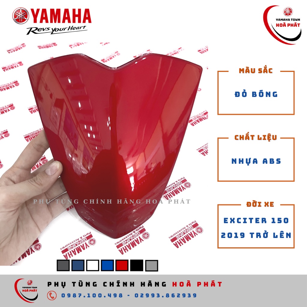 Nắp trên ốp đầu trước Exciter 150 đời mới từ 2019 chính hãng 100% chính hãng Yamaha 100%