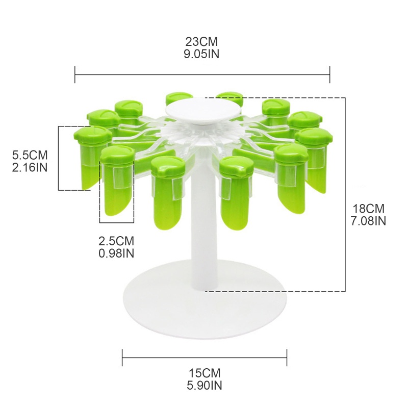 Giá Đỡ Túi Đựng Gia Vị Có Thể Xoay Được
