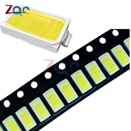 Set 100 Điốt SMD 5730 SMD5730 0.5W LED 5630 6000k 6500k SMD5630 5730SMD 150mA PCB SMT Siêu Sáng