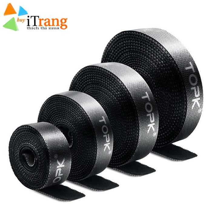 Dây đai quấn gọn cáp máy tính, cáp điện thoại, cáp điện | Dây khóa dán | BigBuy360 - bigbuy360.vn