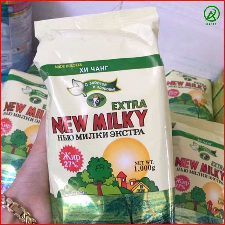 [Hình Thật] Sữa bột tăng cân New Milky Extra dành cho người gầy, hàng chính hãng của Nga