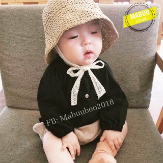 MŨ CÓI BUỘC DÂY SIÊU YÊU CHO BÉ