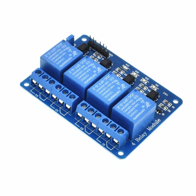 Mô đun rơ le 4 kênh 12V chuyên dụng chất lượng cao