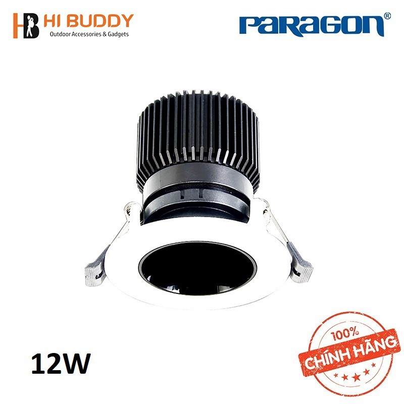 Đèn LED Paragon Âm Trần Chiếu Điểm (CRDB Series) 3W/ 5W/ 7W/ 12W - Ánh Sáng Vàng/ Trung Tính/ Trắng. CHÍNH HÃNG- HIBUDDY