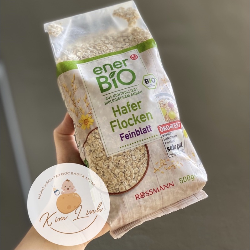 Yến Mạch Hafer flocken hưu cơ Đức( Hàng air)