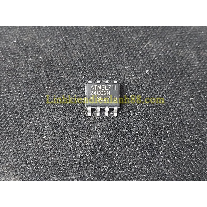 (5 CON) IC Nhớ AT24C02N 24C02 SOP8 MỚI
