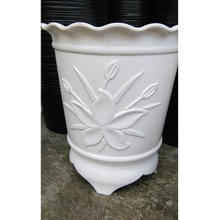 Chậu trồng hoa giả sứ