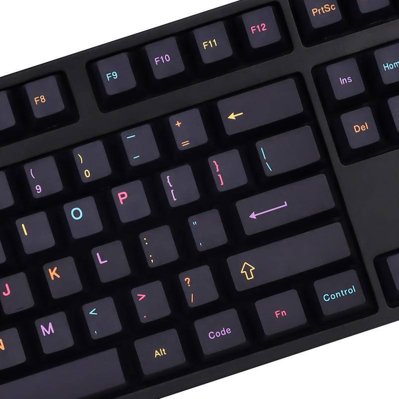 GMK Mictlán black personalized keycaps Mictlan Keycap Bộ Nắp Bàn Phím Cơ cherry Profiles 75% PBT 7U Màu Đen Cá Tính Mictlan Keycap