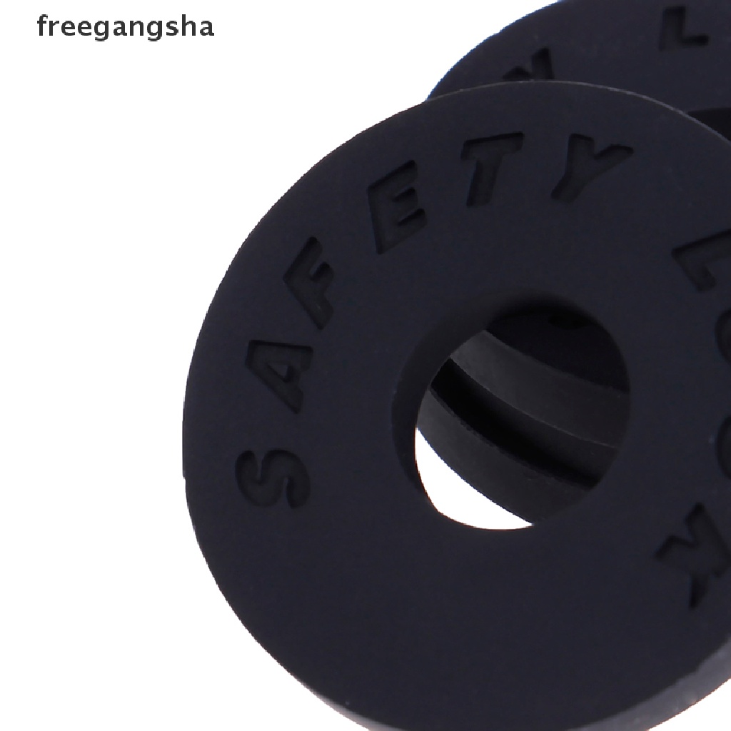 [FREG] 4pcs Silicone fender strap lock system easy install for guitar bass ukulele FDH