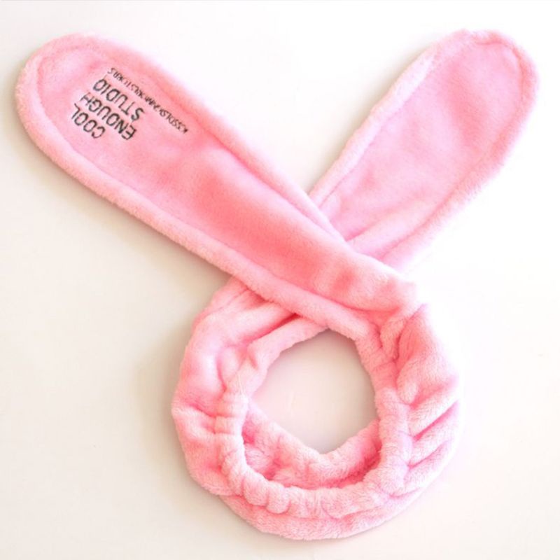 Băng Đô Tai Thỏ Bằng Dây Sắt Dễ Thương Có Thể Điều Chỉnh