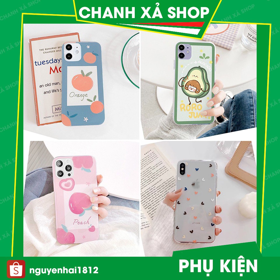 Ốp Lưng Iphone Hoa Quả Viền Trong Chống Ố iphone 6/6plus/7/7plus/8/8plus/x/xs/ 11/12/pro/max/plus/promax- Chanh xả | WebRaoVat - webraovat.net.vn