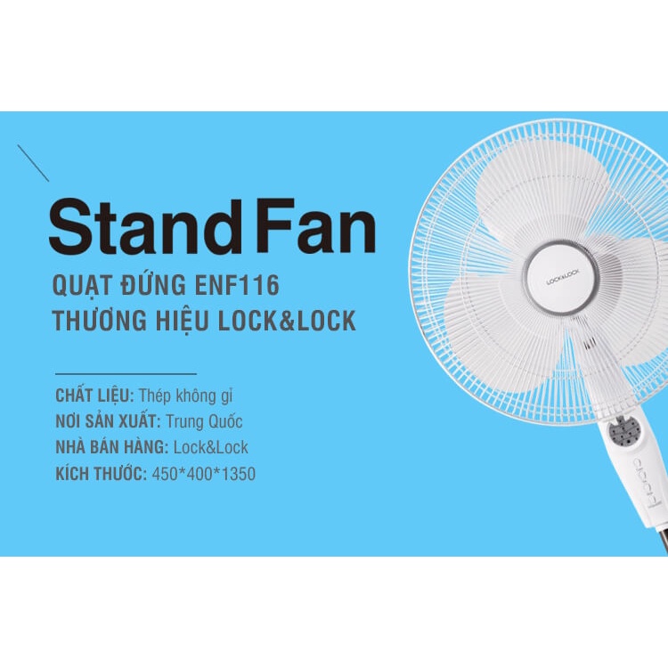 Quạt Đứng Lock&Lock ENF116