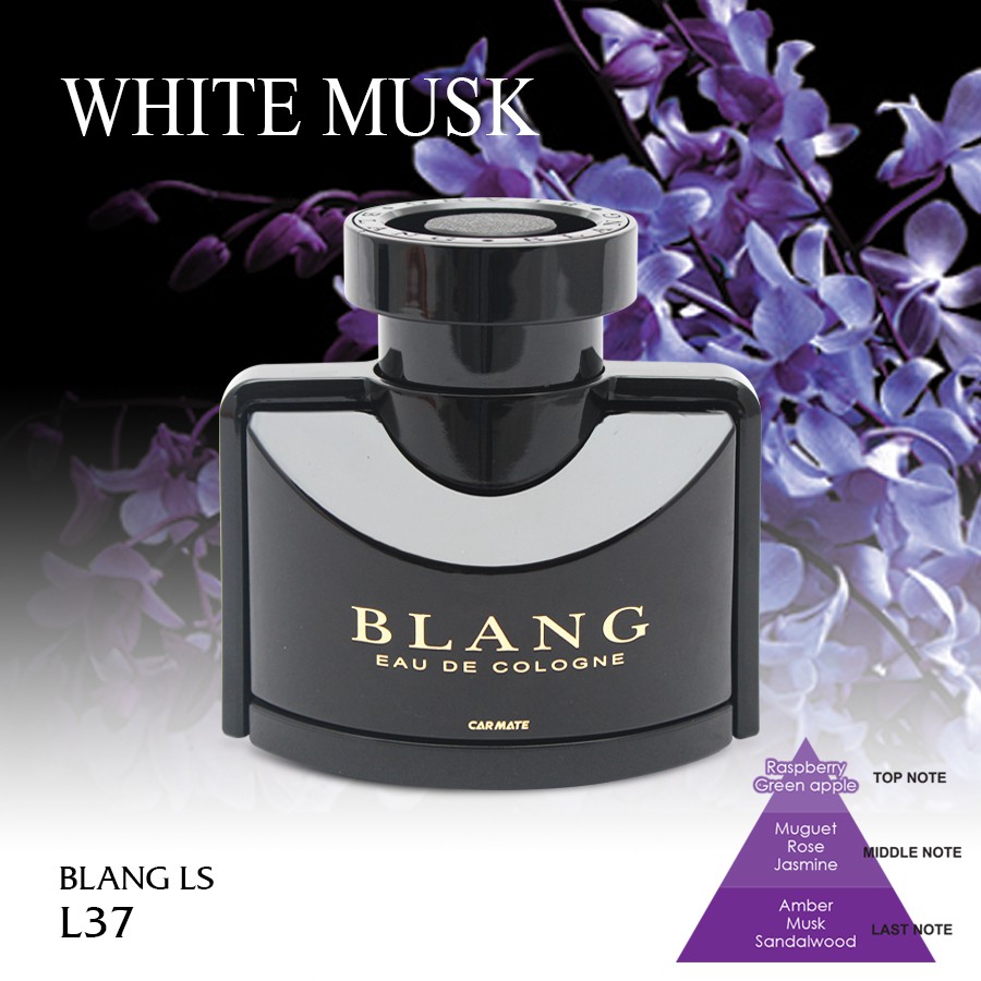 Nước Hoa Ô Tô CARMATE Blang LS L31 White Musk 125ml - Nhập Khẩu Chính Hãng