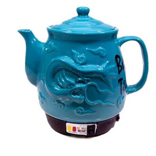 Ấm sắc thuốc bát tiên rồng vàng ba -2086
