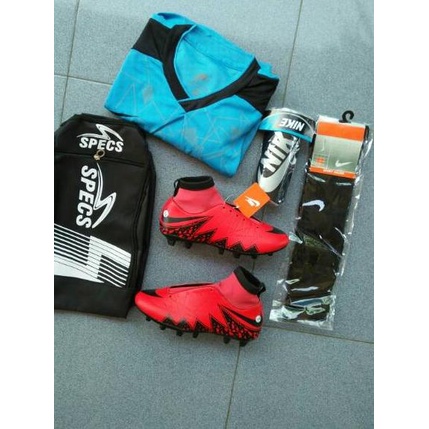 (Mã Cal) Promo Giày Bốt Nike Cho Trẻ Em Có Thể Đặt Hàng Hoàn Chỉnh Bonus Jersy Can Pay Place