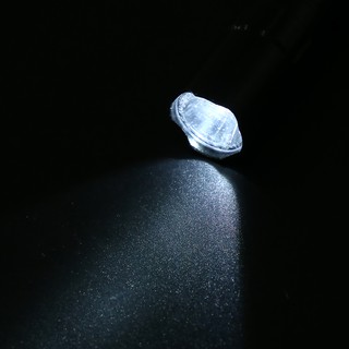 [CARENA] Portable Mini LED Flashlight Torch 3W Keychain Light Water Proof Bla