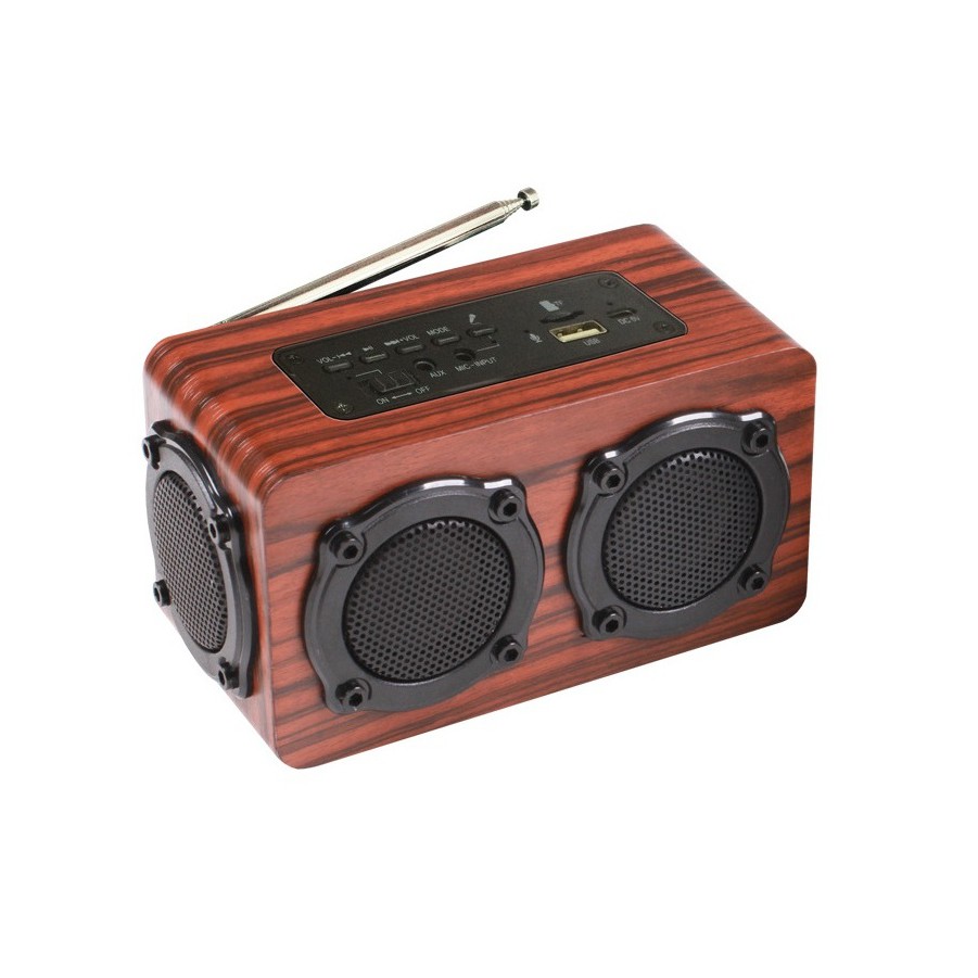 Loa gỗ bluetooth không dây S409 PF45